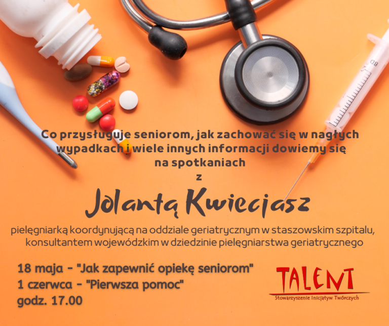 Spotkanie z panią Jolanta Kwiecjasz,  pielęgniarką Roku 2022 w powiecie staszowskim w plebiscycie Echa Dnia HIPOKRATES 2022