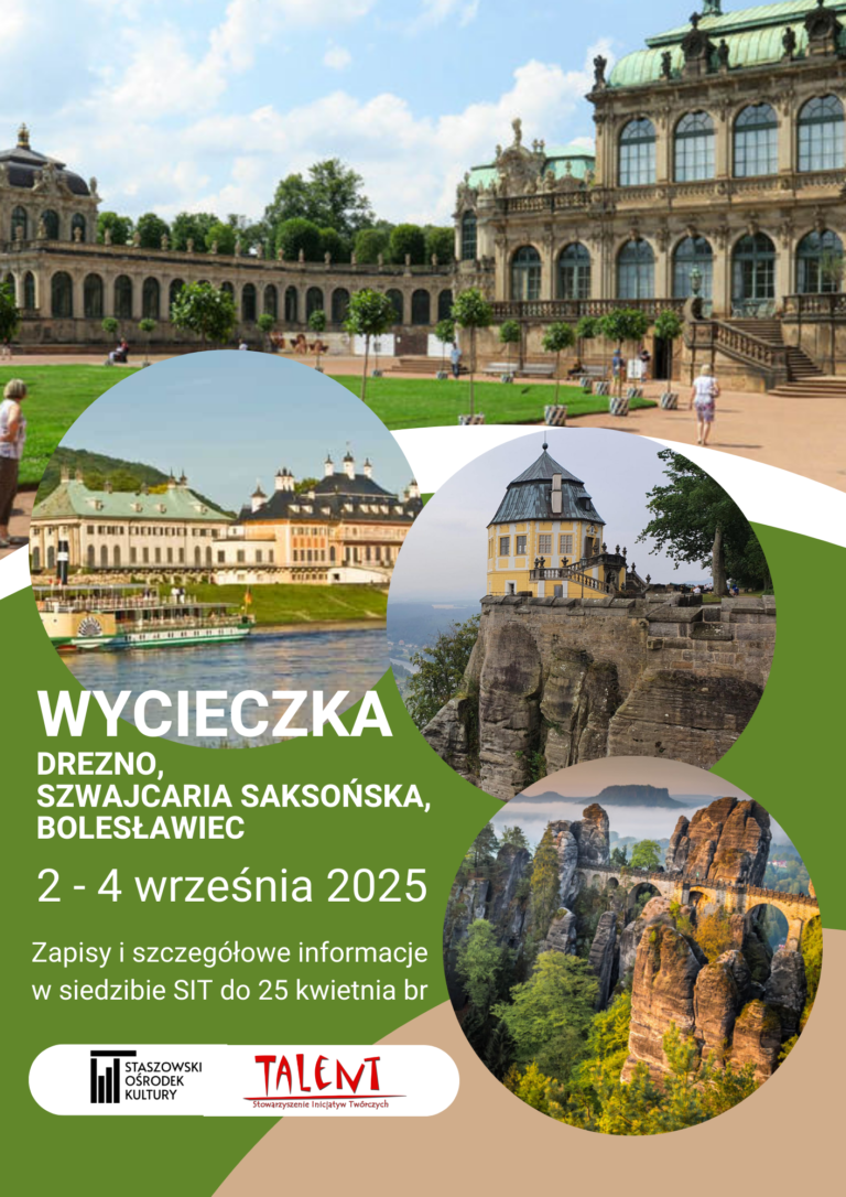 WYCIECZKA  DREZNO-SZWAJCARIA SAKSOŃSKA – BOLESŁAWIEC