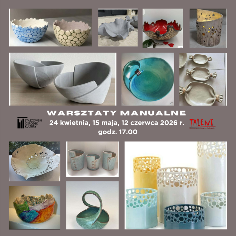 Wyczaruj coś pięknego z gliny